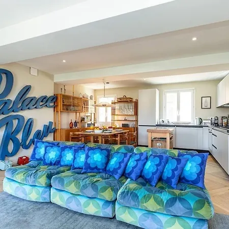 公寓 2 Chambres, Balcons, Vue Imprenable, Climatisation - Palace Bleu