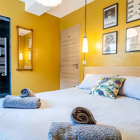 公寓 2 Chambres, Balcons, Vue Imprenable, Climatisation - Palace Bleu