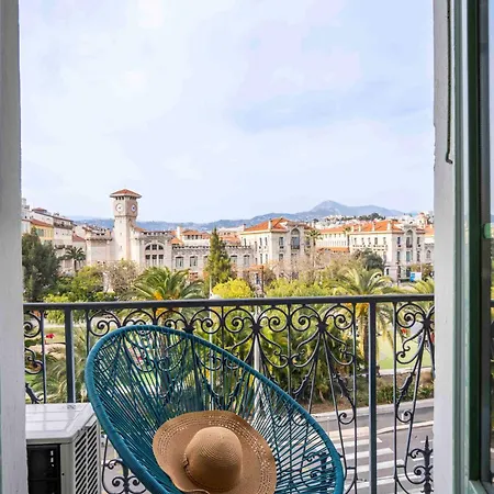 公寓 2 Chambres, Balcons, Vue Imprenable, Climatisation - Palace Bleu