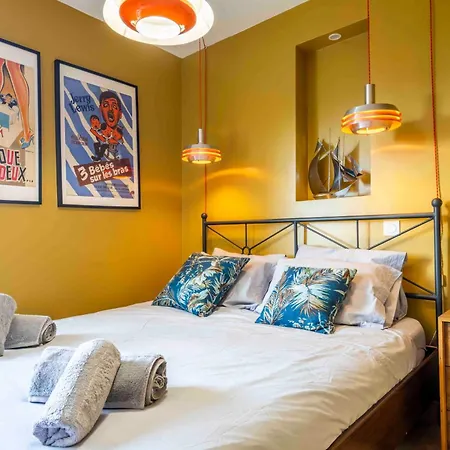 2 Chambres, Balcons, Vue Imprenable, Climatisation - Palace Bleu * 尼斯